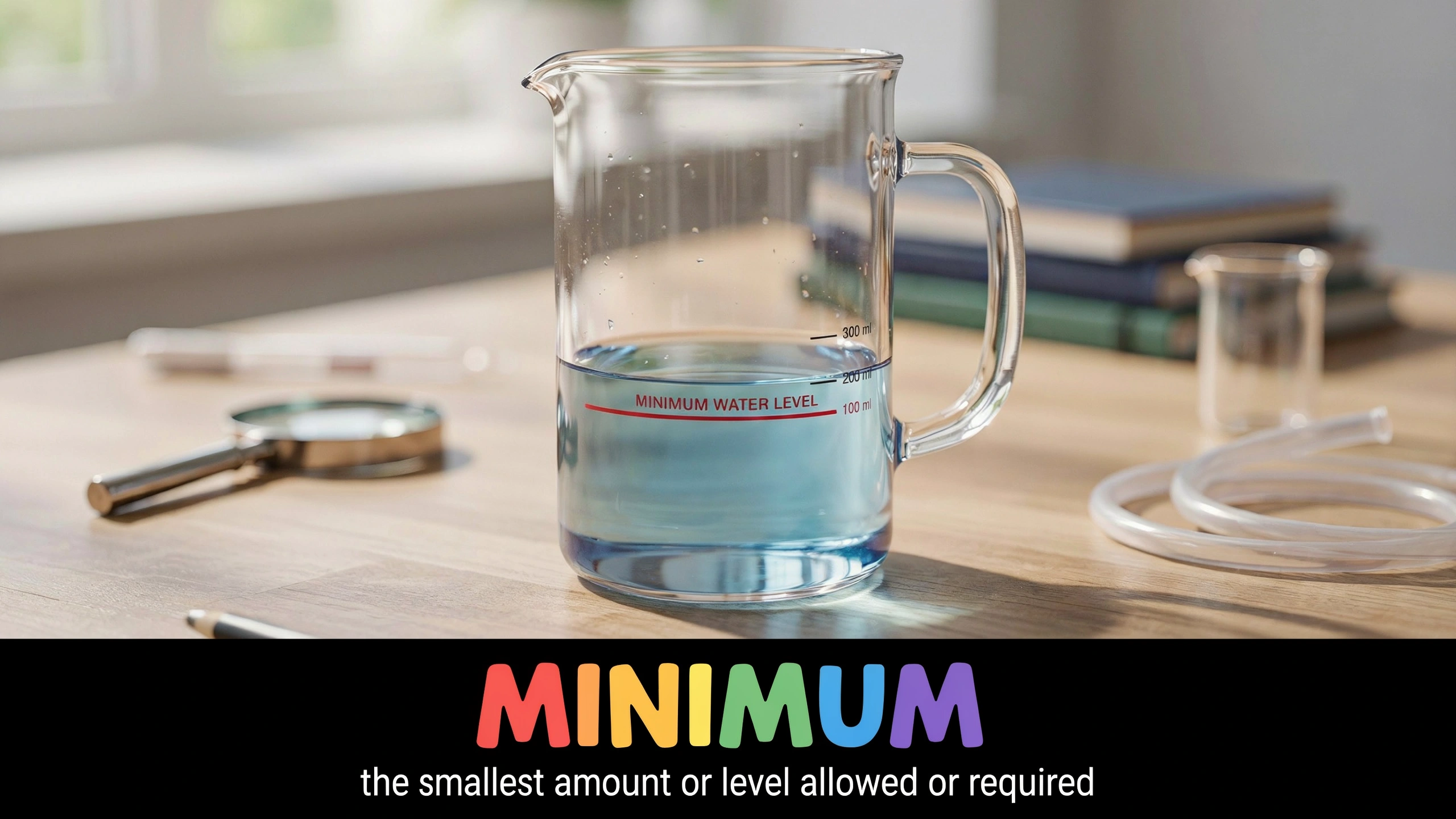 English Illustration for minimum